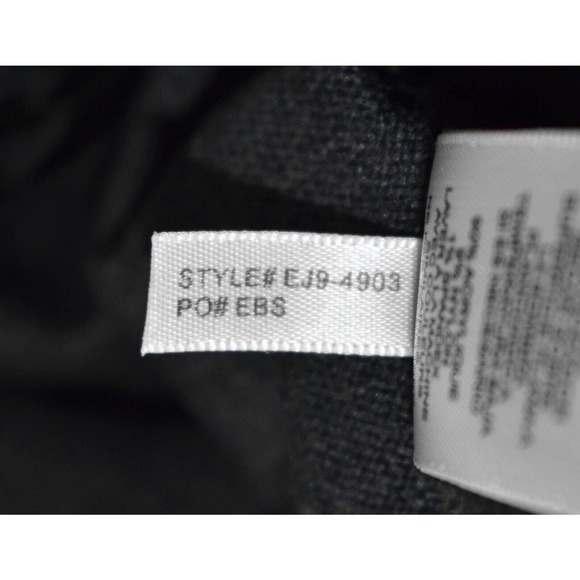 A8 NWT ELIZA J Grey Knit Mock Neck Zipper Side Long Sleeve Sweater Dress Size S - Picture 8 of 8